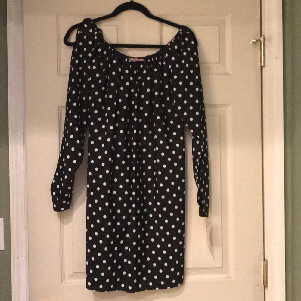 New Phoebe Couture Designer Dress w Slit Arms